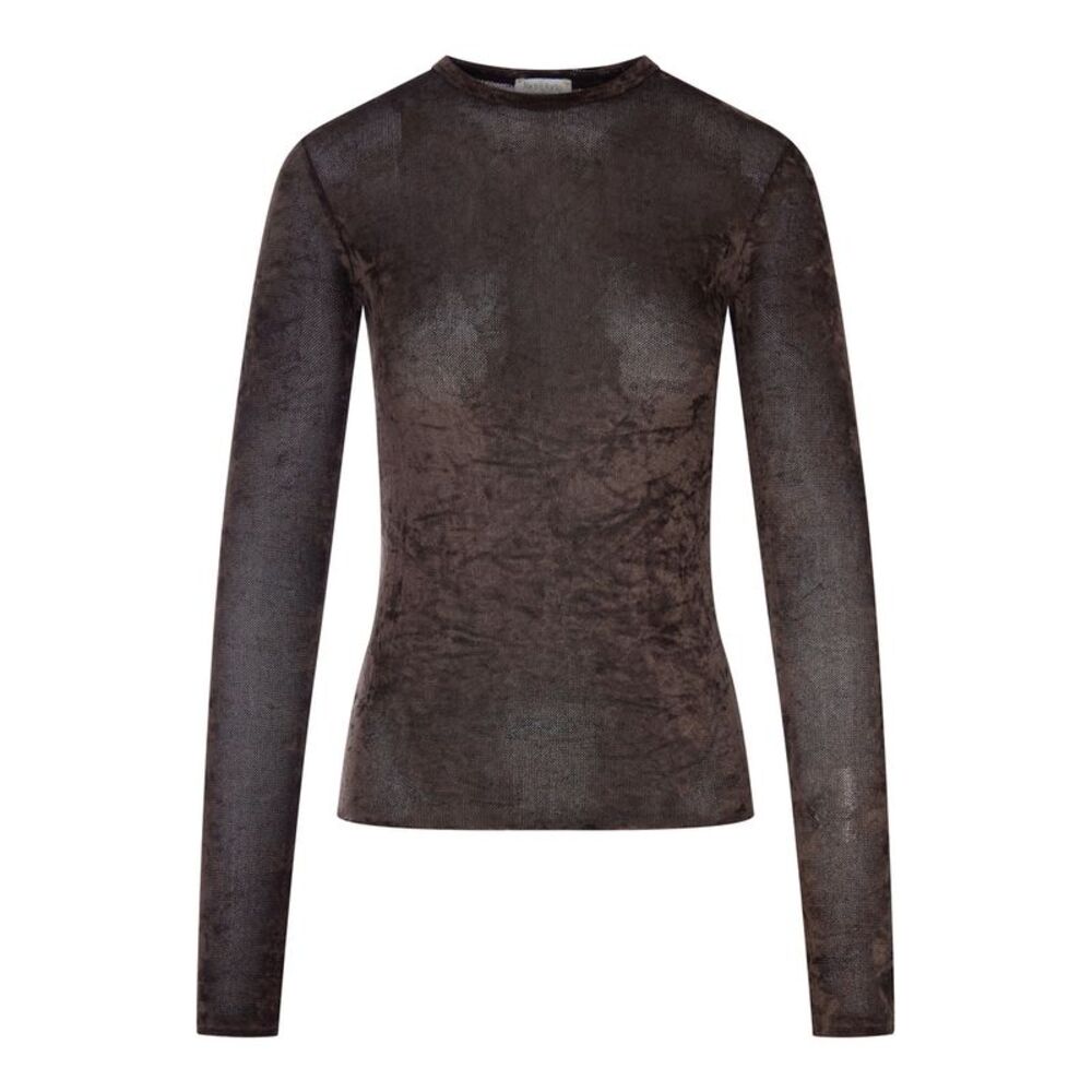 Forte Forte Women Marbled Velvet Effect T-Shirt